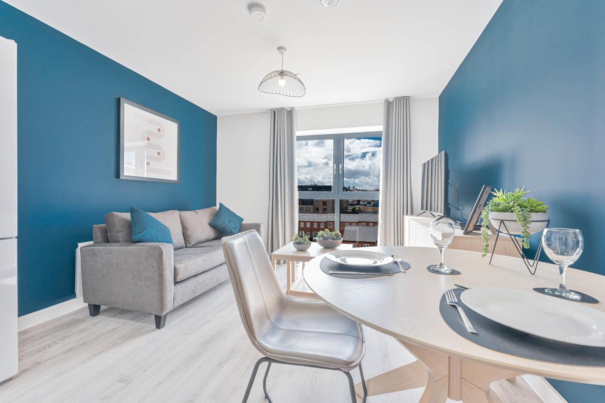 Stayzeni, Hardwick House Derby Bright 1 Bed Flat Esterno foto